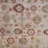 9′ x 25′ Beige Fine Hand-Knotted Turkish Oushak Runner Rug – Vintage Wool