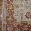 9′ x 25′ Beige Fine Hand-Knotted Turkish Oushak Runner Rug – Vintage Wool
