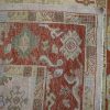 9′ x 25′ Beige Fine Hand-Knotted Turkish Oushak Runner Rug – Vintage Wool