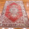 4′ x 5′ Multi Fine Hand-Knotted Turkish Oushak Rug – Traditional Wool