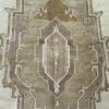 7′ x 14′ Beige Fine Hand-Knotted Turkish Anatolian Rug – Transitional Traditional Wool