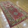 5′ x 11′ Vintage Turkish Oushak Wide and Long Runner Rug