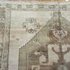 7′ x 14′ Beige Fine Hand-Knotted Turkish Anatolian Rug – Vintage Antique Washed Wool