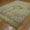 8′ x 12′ Beige Fine Hand-Knotted Turkish Kars Rug – Transitional Wool