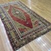 5’x10′ Turkish Oushak Red Vintage Rug Traditional Wool