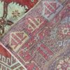 5′ x 12′ Turkish Oushak Red Vintage Runner Rug Traditional Wool