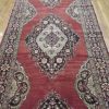 5′ x 16′ Turkish Oushak Burgundy Vintage Runner Rug Traditional Wool