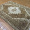 7′ x 10′ Turkish Brown Vintage Rug Transitional Wool