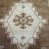 7′ x 10′ Turkish Brown Vintage Rug Transitional Wool