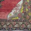 5′ x 13′ Turkish Oushak Red Vintage Rug Traditional Wool