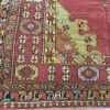 5′ x 13′ Turkish Oushak Red Vintage Rug Traditional Wool