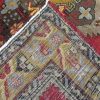 5′ x 12′ Turkish Oushak Red Vintage Rug Traditional Wool