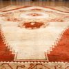 8′ x 11′ Beige Fine Hand-Knotted Turkish Oushak Rug – Vintage Wool