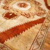8′ x 11′ Beige Fine Hand-Knotted Turkish Oushak Rug – Vintage Wool