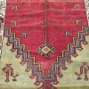5×11 Turkish Red Vintage Rug Traditional Tribal Wool