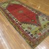 5×11 Turkish Red Vintage Rug Traditional Tribal Wool