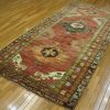 5×10 Turkish Red Vintage Wide Runner Rug Wool