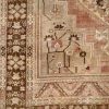 7′ x 12′ Beige Fine Hand-Knotted Turkish Oushak Rug – Vintage Wool