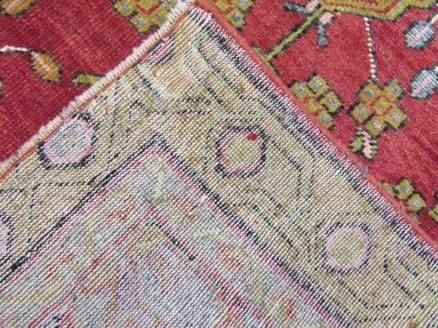 5′ x 12′ Turkish Red Vintage Runner Rug – Traditional Hand-Knotted Wool
