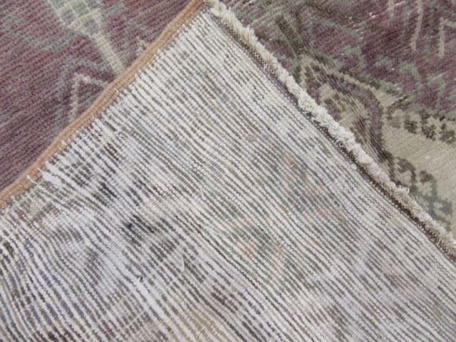 5′ x 14′ Turkish Gray Vintage Tribal Runner Rug – Hand-Knotted Wool