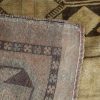 4′ x 14′ Beige Fine Hand-Knotted Vintage Turkish Oushak Runner – Traditional Wool