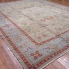 13′ x 16′ Turkish Ivory Oushak Rug – Vintage Hand-Knotted Wool