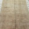 6′ x 11′ Camel and Sage Hand-Knotted Vintage Turkish Anatolian Oushak Rug – Transitional Wool