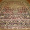 10′ x 15′ Persian Red Lavar Kerman Rug – Late 19th Century Hand-Knotted Wool