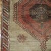 3′ x 13′ Beige Fine Hand-Knotted Vintage Turkish Oushak Runner – Traditional Wool
