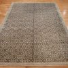 7′ x 9′ Beige Fine Hand-Knotted Turkish Oushak Rug – Traditional Wool