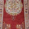 4′ x 15′ Red Fine Hand-Knotted Vintage Turkish Oushak Runner – Traditional Wool