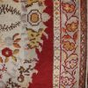 4′ x 15′ Red Fine Hand-Knotted Vintage Turkish Oushak Runner – Traditional Wool