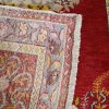 4′ x 15′ Red Fine Hand-Knotted Vintage Turkish Oushak Runner – Traditional Wool
