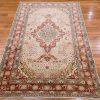 4′ x 7′ Ivory Fine Hand-Knotted Turkish Sivas Rug – Traditional Wool