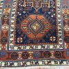 3′ x 17′ Antique Persian Heriz Navy Rust Tribal Runner Rug – Traditional Hand-Knotted Wool