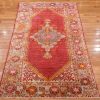 4′ x 6′ Rose Fine Hand-Knotted Turkish Oushak Rug – Traditional Wool