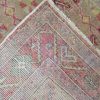 5′ x 11′ Turkish Oushak Sage All-Over Pattern Rug – Vintage Hand-Knotted Wool