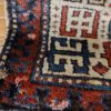 4′ x 10′ Beige Fine Hand-Knotted Caucasian Shirvan Runner – Traditional Wool
