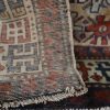 4′ x 10′ Beige Fine Hand-Knotted Caucasian Shirvan Runner – Traditional Wool