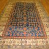 6′ x 10′ Antique Uzbek Khotan Pomegranate Rug – Hand-Knotted Wool