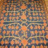 6′ x 10′ Antique Uzbek Khotan Pomegranate Rug – Hand-Knotted Wool