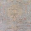 13′ x 17′ Vintage Turkish Oushak Pale Blue – Traditional Hand Knotted Wool