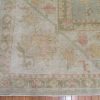 13′ x 17′ Vintage Turkish Oushak Pale Blue – Traditional Hand Knotted Wool