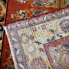 5′ x 11′ Red Fine Hand-Knotted Turkish Oushak Runner – Traditional Wool