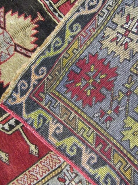 5′ x 13′ Red Triple Medallion Turkish Oushak Runner Rug – Traditional Wool