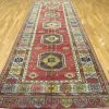 5′ x 14′ Red Fine Hand-Knotted Vintage Turkish Anatolian Runner – Traditional Wool