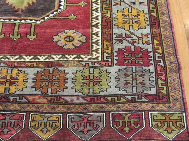 5′ x 14′ Red Fine Hand-Knotted Vintage Turkish Anatolian Runner – Traditional Wool