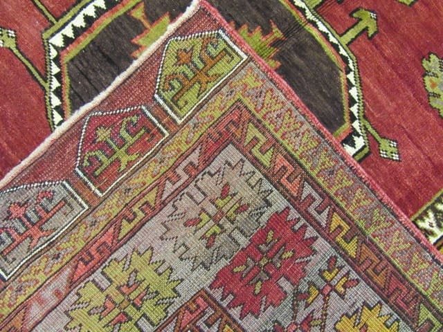 5′ x 14′ Red Fine Hand-Knotted Vintage Turkish Anatolian Runner – Traditional Wool