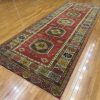 5′ x 14′ Red Fine Hand-Knotted Vintage Turkish Anatolian Runner – Traditional Wool