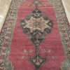 5′ x 12′ Red Anatolian Single Medallion Turkish Runner Rug – Traditional Wool